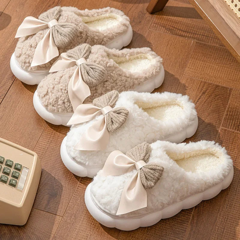 Cozy Elegance Cotton Slippers™