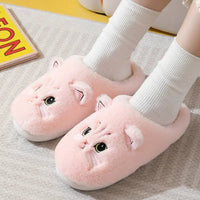 Cozy Feline Fluff Slippers™